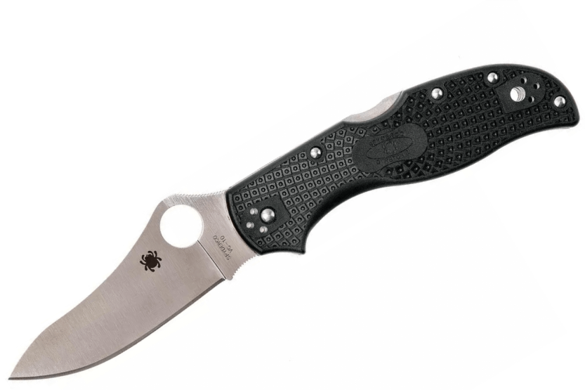 Klappmesser Spyderco Strech 2 C90PBK2 Nylon-/Fiberglas-Griff schwarz 12cm