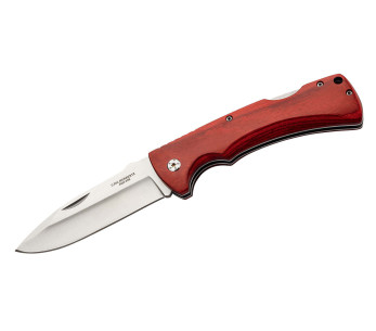 Coltello pieghevole Herbertz 586212 manico in pakkawood 12 cm
