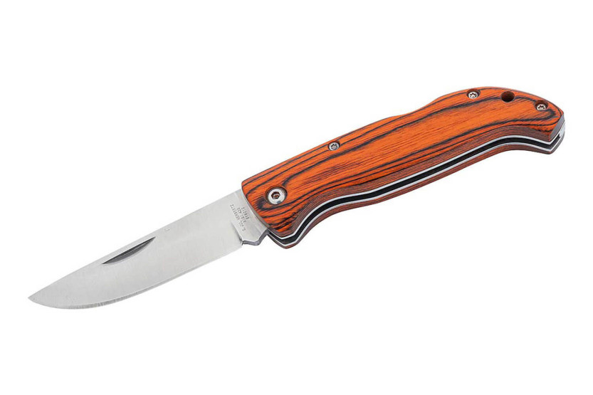 Herbertz folding knife 598010 pakkawood handle 10,2cm