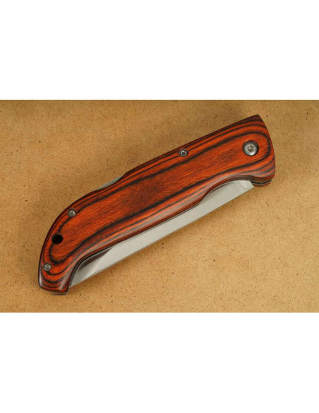 Herbertz cuchillo plegable 598012 pakkawood mango 12cm
