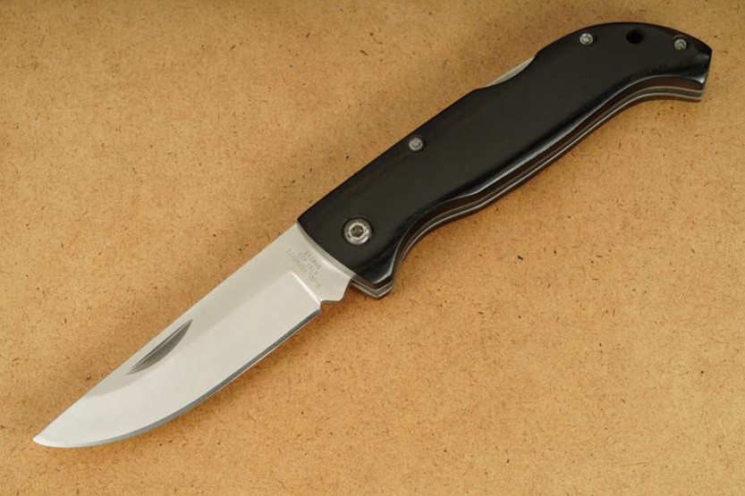 Herbertz 59811 navaja plegable 10cm mango pakkawood