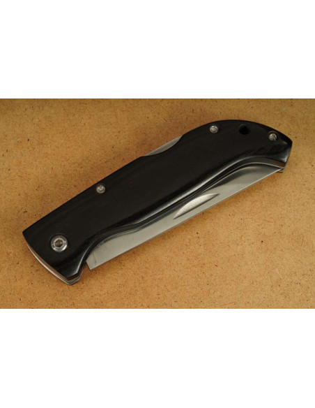 Herbertz 59811 navaja plegable 10cm mango pakkawood
