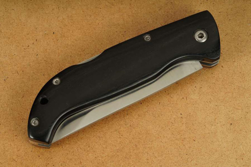 Herbertz 59811 foldekniv 10 cm med håndtag af pakkawood