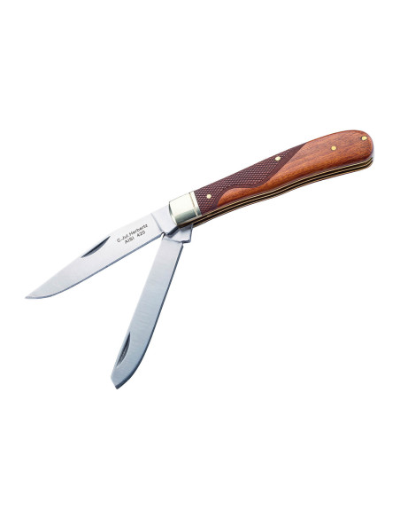 Herbertz 597711 vouwmes 10,5cm houten handvat