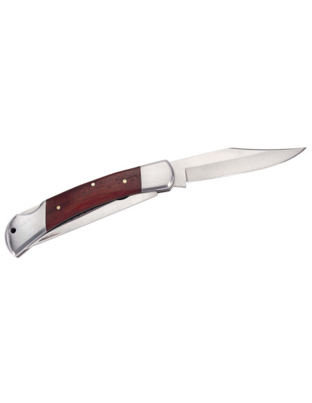 Herbertz multifunction folding knife 214313 brown pakkawood handle 8cm
