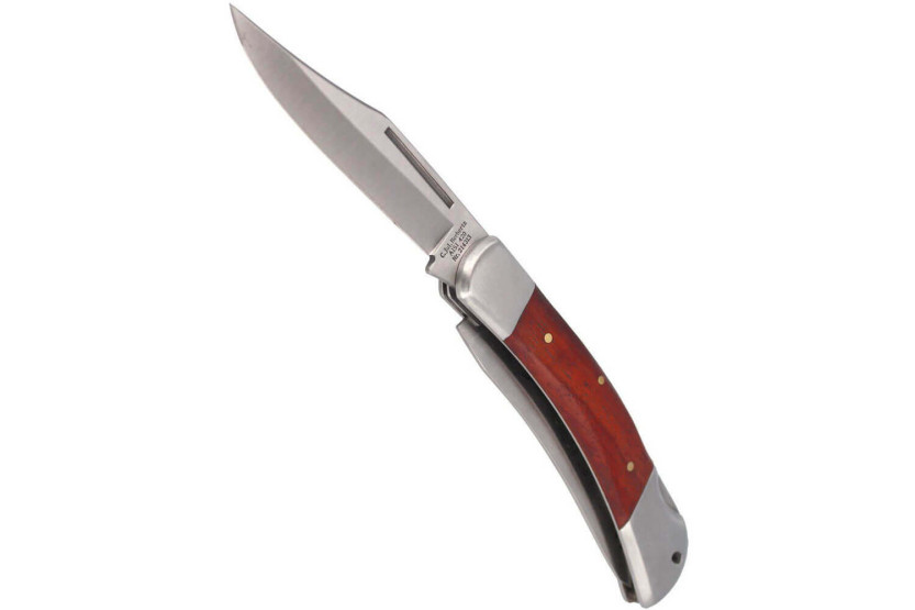 Herbertz multifunction folding knife 214313 brown pakkawood handle 8cm