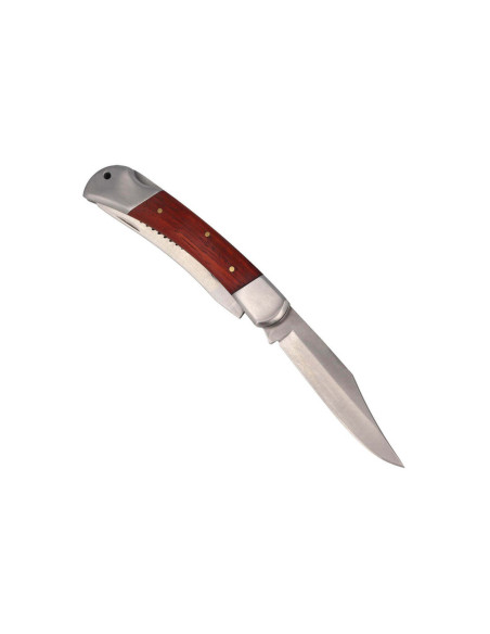 Herbertz multifunction folding knife 214313 brown pakkawood handle 8cm