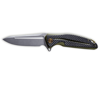 CIVIVI Statera C901B navaja plegable marrón y negro G10/mango de fibra de carbono 11.7cm