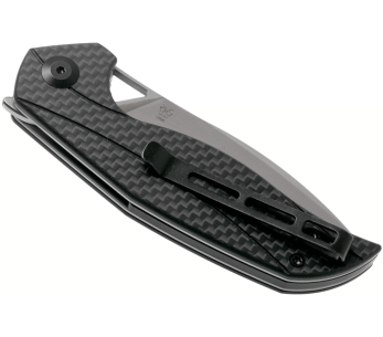 CIVIVI Anthropos C903C navaja plegable 10.6cm todo negro G10/mango fibra de carbono 2