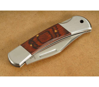 Herbertz 223310 foldekniv mørkebrunt pakkawood-håndtag med dobbelt skæfte 9,5 cm 2