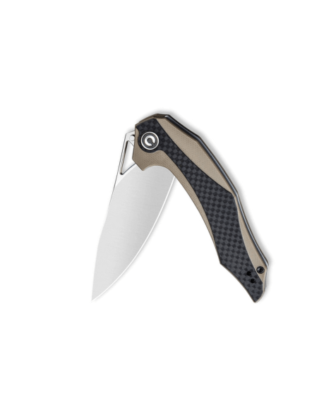 Navaja plegable CIVIVI Plethiros en G10/fibra de carbono 11.2cm