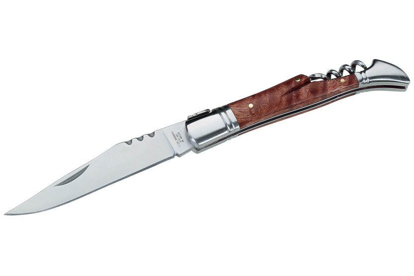 Klappmesser Laguiole Herbertz 231112 Quittenholzgriff 12cm + Korkenzieher