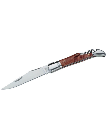 Klappmesser Laguiole Herbertz 231112 Quittenholzgriff 12cm + Korkenzieher