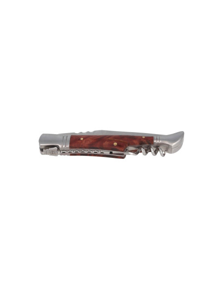Herbertz 231112 Laguiole vouwmes met 12cm kweepeerhouten handvat + kurkentrekker