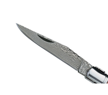 Herbertz 239211 Navaja Laguiole con hoja damasquinada 10.6cm mango de madera de membrillo 2
