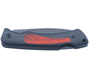 Cuchillo plegable Herbertz 599110 hoja drop point mango G10 azul noche/pakkawood 10cm 2