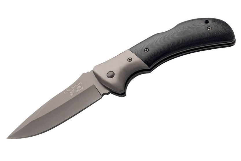 Herbertz fällkniv 588112 G10 handtag titan bolster 11,5cm