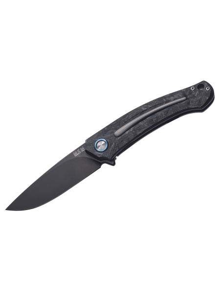 MKM Arvenis By FOX Knives MK.FX01MCT foldekniv 12 cm kulfiber/titanium håndtag + skede
