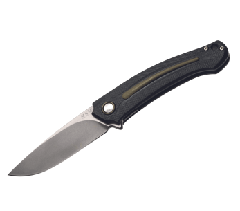 MKM Arvenis Folding Knife By FOX Knives MK.FX01MGGR Cabo G10 preto/verde 12cm + bainha