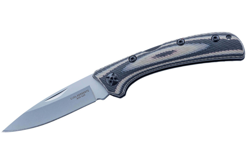 Herbertz Klappmesser 598811 robuster Griff aus G10-Plättchen 10,5cm