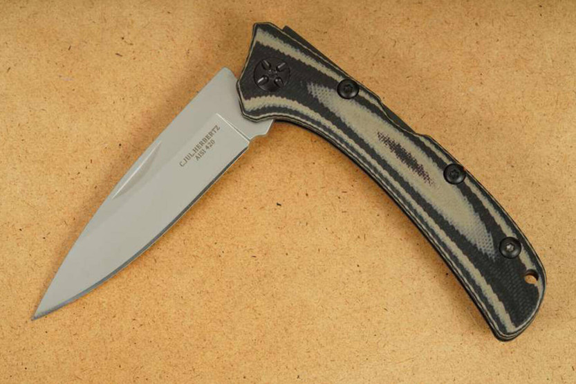 Herbertz Klappmesser 598811 robuster Griff aus G10-Plättchen 10,5cm
