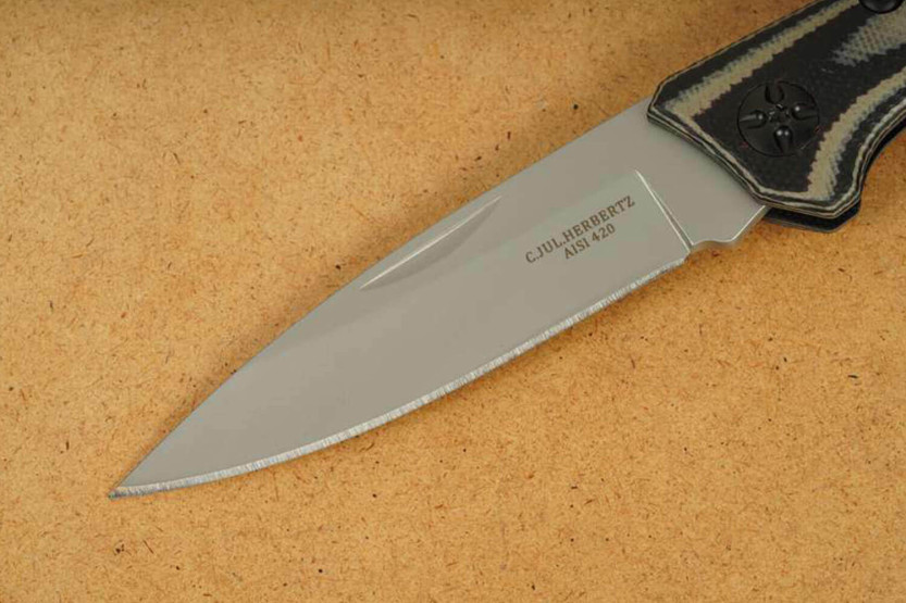 Herbertz Klappmesser 598811 robuster Griff aus G10-Plättchen 10,5cm