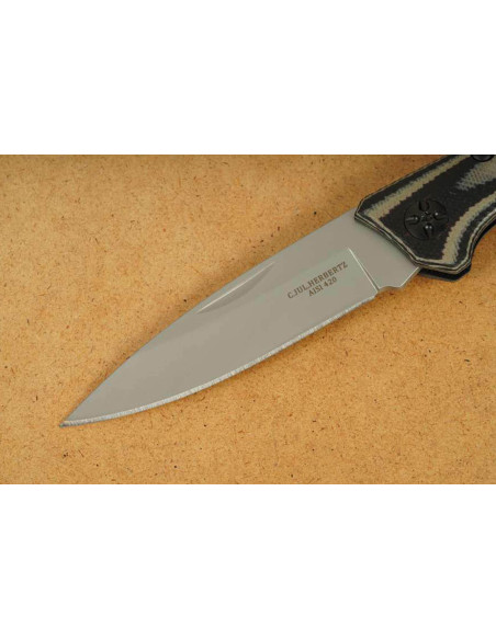 Herbertz 598811 vouwmes 10.5cm G10 stevige plaatgreep