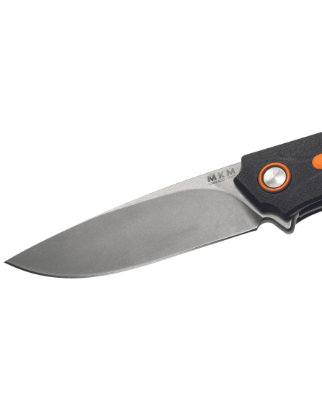 MKM Arvenis foldekniv MK.FX01MGOR By FOX kn ives G10 håndtak svart/Alu orange 12cm+ slire