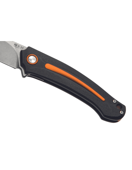 MKM Arvenis folding knife MK.FX01MGOR By FOX knives G10 handle black/Alu orange 12cm+ sheath
