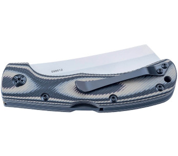 Herbertz 598612 coltello pieghevole con lama a mannaia e manico in G10 bicolore 11,5 cm 2