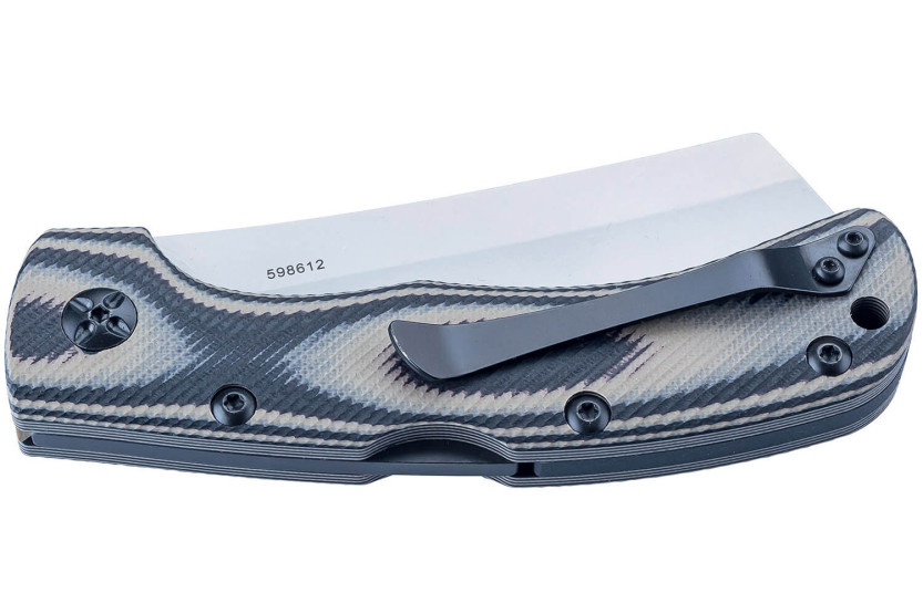 Herbertz 598612 navaja plegable con hoja de sierra y mango G10 bicolor 11.5cm