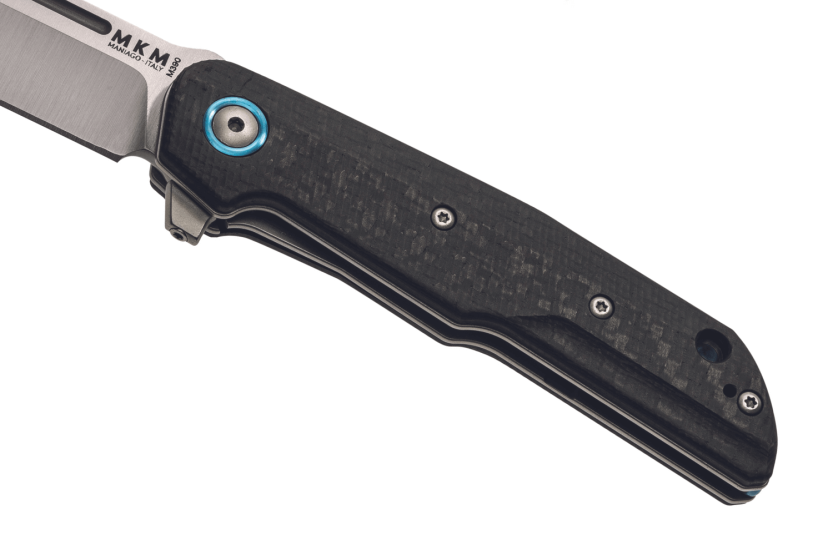MKM Clap By LionSteel MK.LS01C folding knife 11cm carbon fiber handle