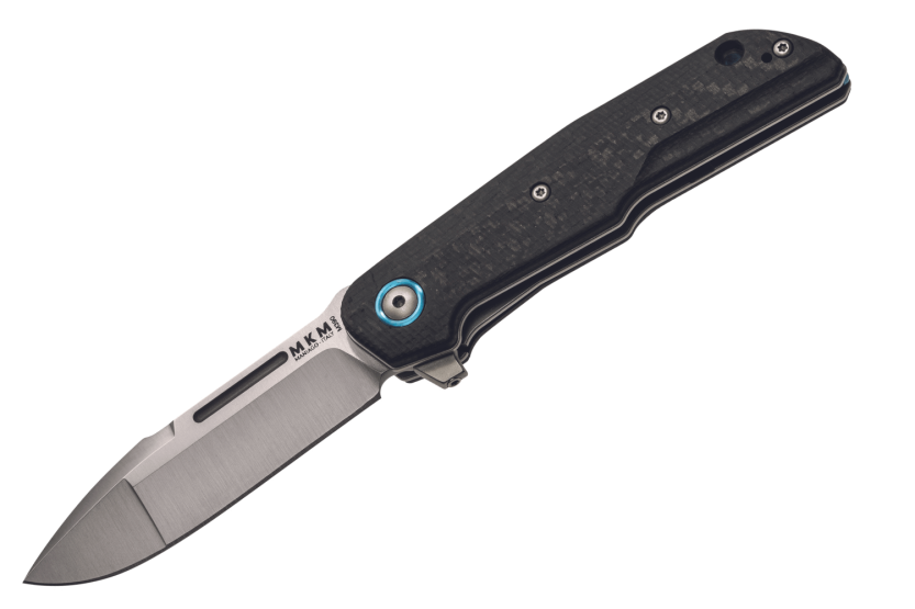 MKM Clap By LionSteel MK.LS01C folding knife 11cm carbon fiber handle