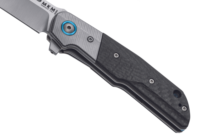 MKM Clap By LionSteel MK.LS01CT foldekniv 11cm kulfiber/titanium håndtag + skede