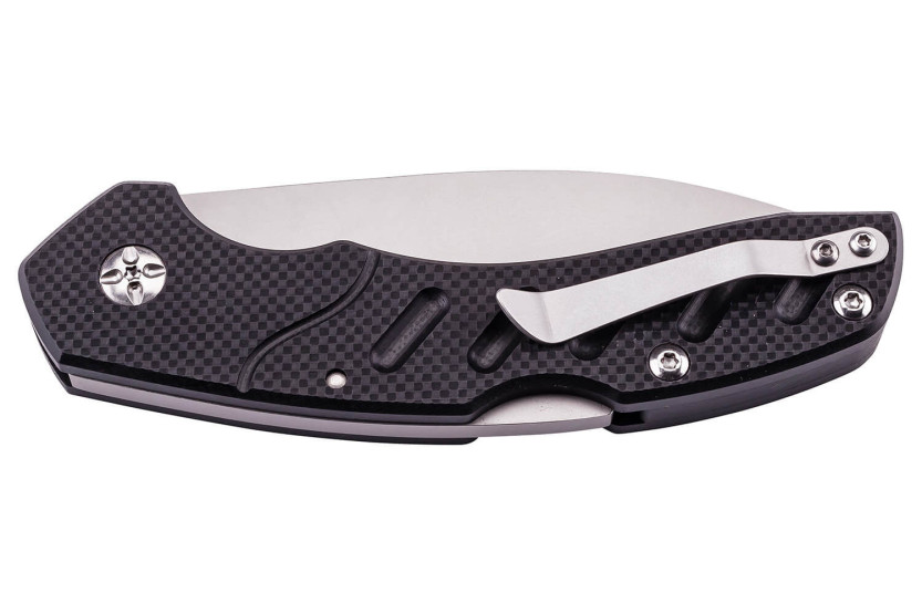 Herbertz 563613 Vouwmes met ergonomisch, antislip G10-handvat van 12,8 cm
