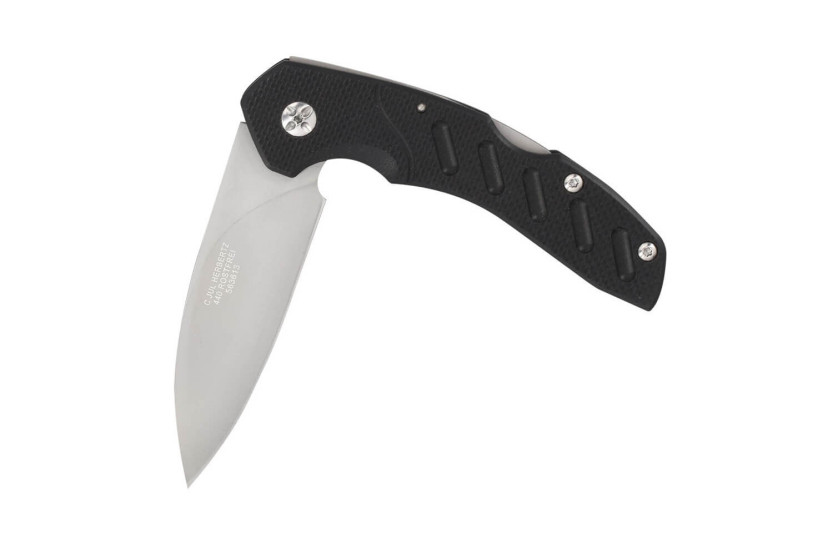 Herbertz 563613 Vouwmes met ergonomisch, antislip G10-handvat van 12,8 cm