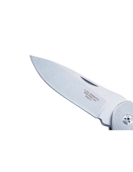 Navaja Herbertz 598312 11.5cm Mango texturizado G10 con virola de acero inoxidable