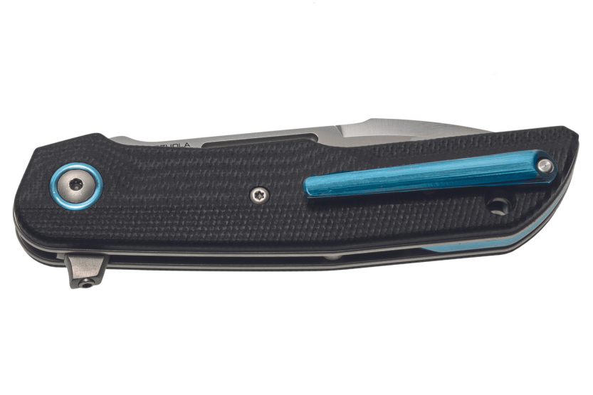 MKM Clap By LionSteel MK.LS01GBK foldekniv 11cm sort G10 håndtag + skede