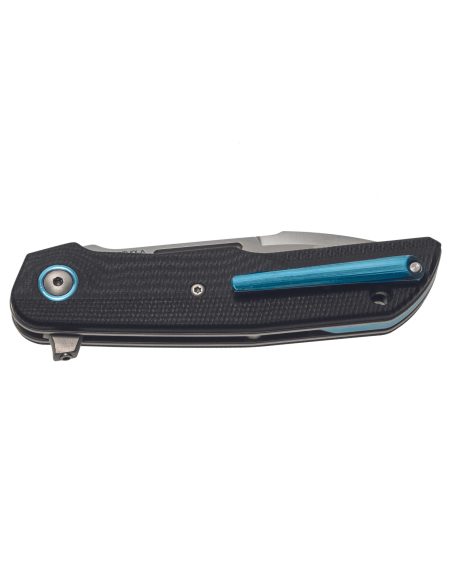 MKM Clap By LionSteel MK.LS01GBK folding knife 11cm black G10 handle + sheath