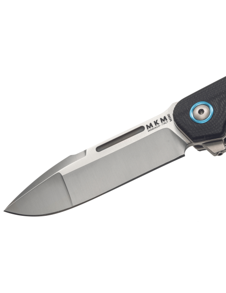 MKM Clap By LionSteel MK.LS01GBK foldekniv 11cm sort G10 håndtag + skede