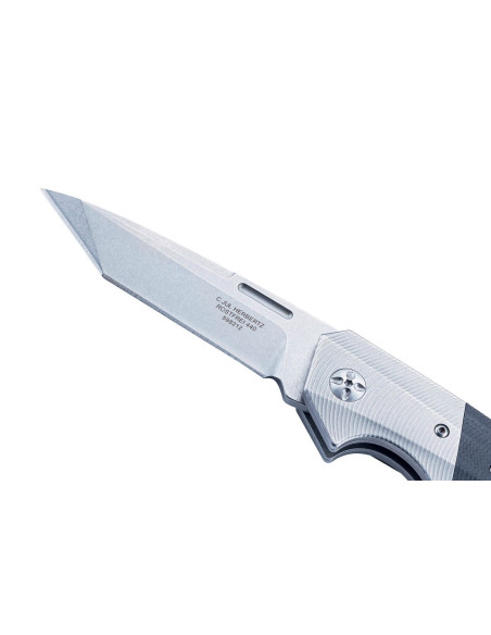 Klappmesser Herbertz 598212 Tanto-Klinge rutschfester Griff G10 11,7cm