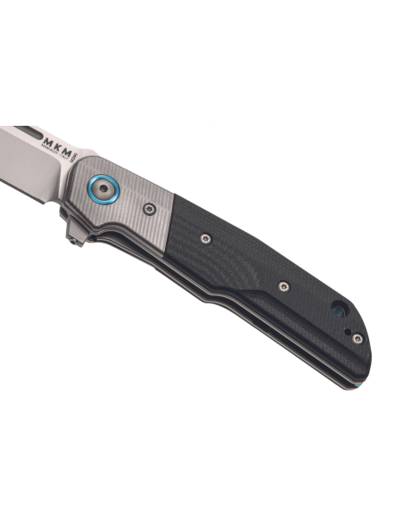 MKM Clap By LionSteel MK.LS01GTBK fällkniv svart/titan G10-handtag 11cm + slida