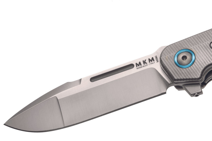 MKM Clap By LionSteel MK.LS01GTBK fällkniv 11cm svart/titan G10-handtag + slida