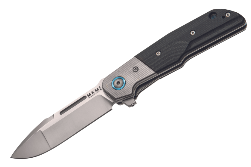 MKM Clap By LionSteel MK.LS01GTBK fällkniv 11cm svart/titan G10-handtag + slida