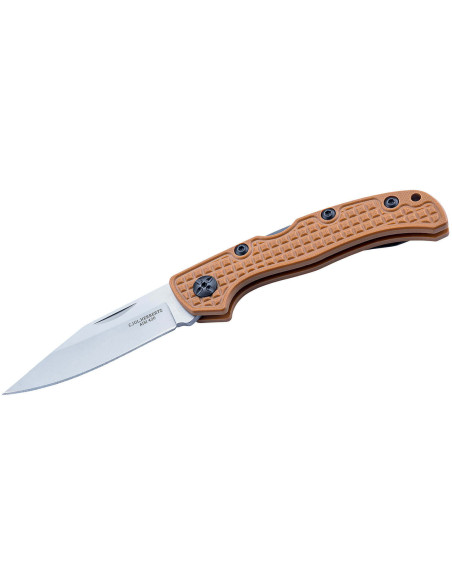 Herbertz folding knife 598911 G10 brown non-slip handle 10.7cm