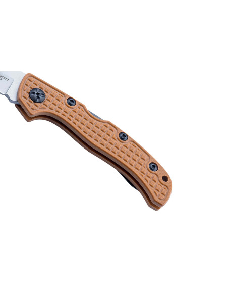 Herbertz foldekniv 598911 G10 brunt skridsikkert håndtag 10,7 cm