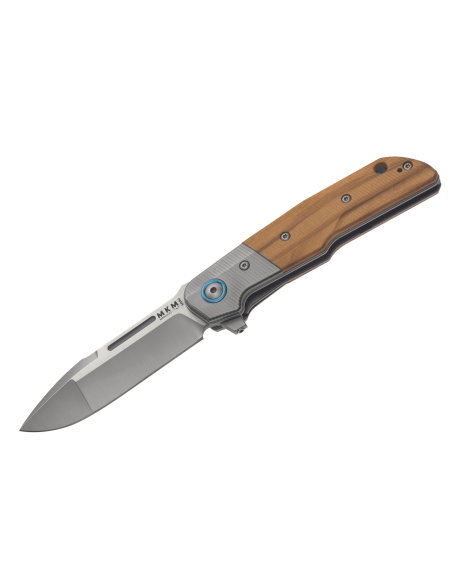 MKM Clap By LionSteel MK.LS01OT foldekniv 11cm Oliven/Titanium håndtag + skede