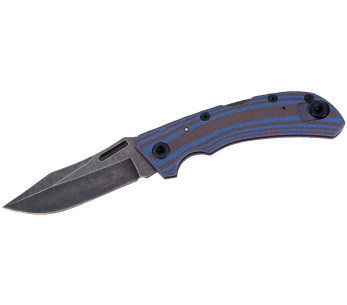 Herbertz 561412 vouwmes, G10 tweekleurig heft, 11,7 cm, faded look