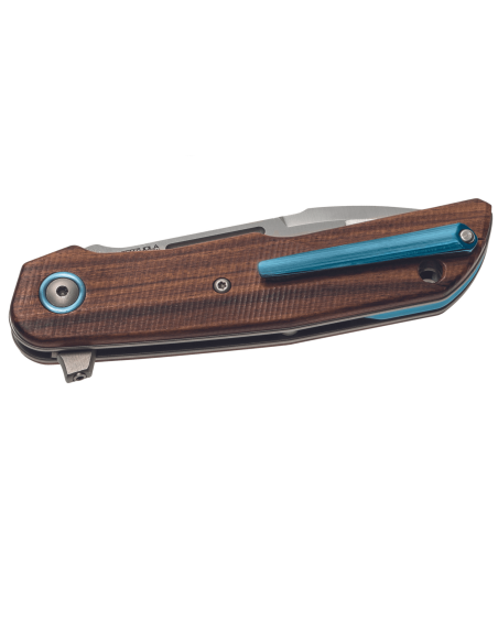 MKM Clap By LionSteel MK.LS01S folding knife 11cm Sandalwood handle + sheath