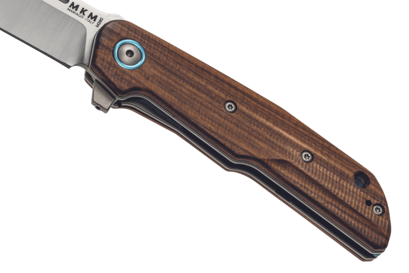 MKM Clap By LionSteel MK.LS01S folding knife 11cm Sandalwood handle + sheath